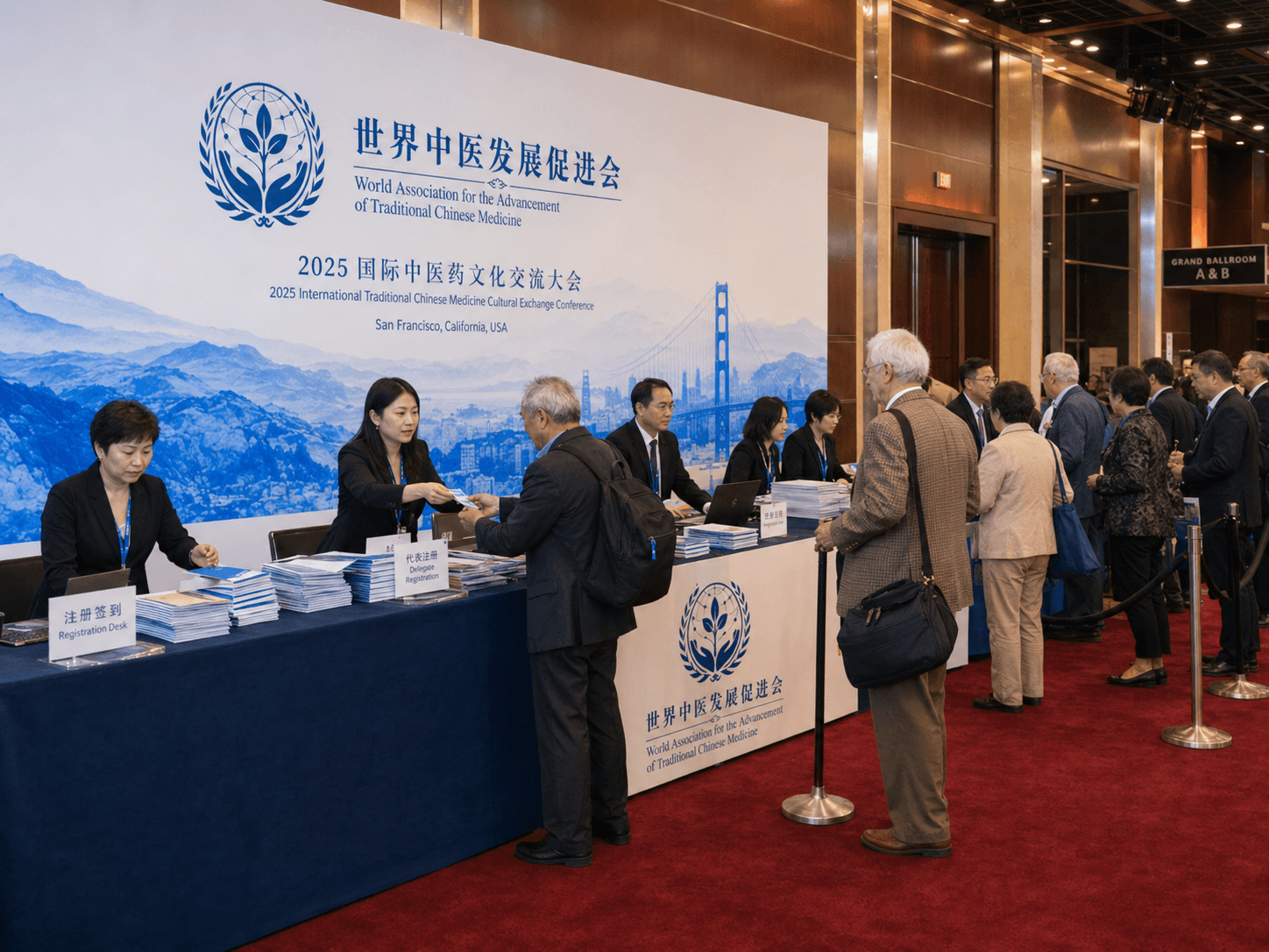 WAATCM institutional reception and international communication materials